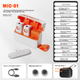 Микрофон Hohem Mic01 петличный беспроводной с клипсой - изображение 2