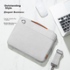 Сумка для ноутбука WOMT для ноутбуков 13/14 дюймов, совместима с Apple MacBook, Huawei Matebook 14s, Lenovo Xiaoxin, ASUS, Dell, Microsoft, с ручкой и защитным чехлом. - изображение 5