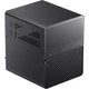 Корпус JONSBO N3 Black для NAS, алюминиевый, для плат ITX, блок питания SFX, 8+1 отсеков для дисков, два вентилятора 100 мм - изображение 2