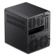 Корпус JONSBO N3 Black для NAS, алюминиевый, для плат ITX, блок питания SFX, 8+1 отсеков для дисков, два вентилятора 100 мм - изображение 11