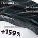 Шапочка для плавания TOSWIM силиконовая для длинных волос водонепроницаемая, Xinghe Muyu - изображение 7