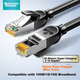 Патч-корд SAMZHE GD6A200 Cat 6a медь 10 Гбит/с 20 м Черный - изображение 2