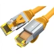 Патч-корд Choseal QS567CT25 Cat 6a экранированный 10 Гбит/с 25 м Оранжевый - изображение 1
