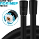 Шланг для душа DROP SH-H150-PRM-BL полимер 150 см черный матовый - изображение 1