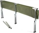 Łóżko polowe Outtec 203 x 70 cm Zielone 165046 (5907766665984) - obraz 4