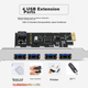 EB-LINK Настольная плата расширения PCIe на 4 порта USB 3.0, внутренний четырехпортовый USB-адаптер для компьютеров, концентратор, блок питания не требуется - изображение 5