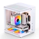 Корпус JONSBO TK-1 mATX из алюминиевого сплава с поддержкой СЖО 240 мм и Type-C Gen2, белый - изображение 8