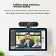Веб-камера HIKVISION для компьютера, 2 миллиона пикселей, высокое разрешение, USB, автофокус, встроенный микрофон и динамик, подходит для онлайн-занятий, домашнего использования, прямых трансляций, видеоконференций, чата на ноутбуке, E12Sa - изображение 6