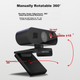 Веб-камера HIKVISION для компьютера, разрешение 2K Ultra HD, автофокус через USB, встроенный микрофон и динамик, подходит для онлайн-занятий, домашнего использования, прямых трансляций, видеоконференций, чата на ноутбуке, E14Sa - изображение 6