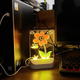 3D нічник світильник LED лампа прямокутний для малювання по акриловій пластині дитячий ігровий з підсвічуванням 7 кольорових фломастерів з серветкою від мережі подарунок дітям у подарунковій упаковці 17х11 см 3DTOYSLAMP - зображення 2