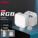 Ulanzi U60 RGB Cube Light (белый), магнитный полноцветный заполняющий свет, портативный светодиодный карманный ручной светильник с двойной температурой подсветки для фотосъемки, использования с камерой, телефоном, для прямых трансляций и конференций. - изображение 4