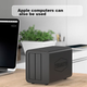 Корпус для жестких дисков TerraMaster D2-320 на 2 отсека RAID, Type-C USB 3.2 Gen2 10 Гбит/с - изображение 9