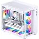 Корпус JONSBO TK-3 White Curved Panoramic ATX (поддержка двух 360-мм радиаторов/блок питания ATX/10 мест для вентиляторов/Type-C Gen2 10 Гбит/с+) - изображение 2
