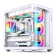 Корпус JONSBO TK-3 White Curved Panoramic ATX (поддержка двух 360-мм радиаторов/блок питания ATX/10 мест для вентиляторов/Type-C Gen2 10 Гбит/с+) - изображение 4