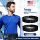 Сумка поясна Flipbelt Air Waist Pack 2.0 для бігу водонепроникна, жовта, M-XL - зображення 4