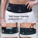 Сумка поясна Flipbelt Air Waist Pack 2.0 для бігу водонепроникна, жовта, M-XL - зображення 6