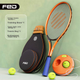 Ракетка тенісна FEIERDUN FED з тренажером та м'ячем на гумці для початківців - зображення 12