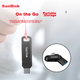 SanDisk 1TB Type-C USB3.2, мобильный флеш-накопитель DDC3 черного цвета, скорость чтения до 400 МБ/с, автоматическое резервное копирование, двойное использование: для телефона и компьютера, большая емкость, два интерфейса. - изображение 8