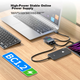 USB-хаб Acer USB 3.2 на 4 порти, до 10 Гбіт/с, з кабелем 1 м, для ноутбуків та настільних ПК - зображення 8