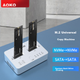 Устройство для клонирования M.2 SSD AOKO, двухпротокольное клонирование NVMe/SATA, клонирование жестких дисков M2, копирование и запись SSD-накопителей в автономном режиме PCIe DM28SW. - изображение 4