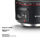 Объектив YONGNUO YN 50mm f/1.8 II для Canon полнокадровый портретный, черный - изображение 6
