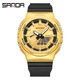 Наручний годинник Sanda 3167 Gold - изображение 1
