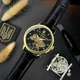 Наручний годинник Awarder 022 Automatics Не Забуду Дім Gold-Black - изображение 2