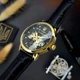 Наручний годинник Awarder 022 Automatics Не Забуду Дім Gold-Black - изображение 3