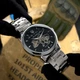Наручний годинник Awarder 022-3D Де би не був Silver-Black Steel - изображение 2