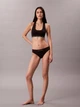Набор трусиков слипов женских хлопковых Calvin Klein QP3367O-GPL(Sea Moss Multi) L 3 шт Зеленый/Черный/Бежевый (198629051074) - изображение 6