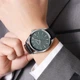 Наручний годинник Skmei 2490SIGN Silver-Green - изображение 3