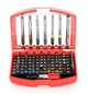 Набор бит из 56 предметов TORX 1/4 - 25мм 75мм TAGRED TA1206 - изображение 4