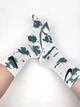 Женские хлопковые носки Tie-Dye с резинкой, 5 пар Розмір(35-39) – Бежевий з різнобарвним B35W26aglk-3400 - изображение 8