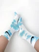 Женские хлопковые носки Tie-Dye с резинкой, 5 пар Розмір(35-39) – Бежевий з різнобарвним B35W26aglk-3400 - изображение 9