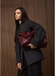 Женская сумка Sambag HOBO L бургунди большая из экокожи сумка хобо на плечо вместительная повседневная 70500 - изображение 8