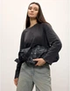 Жіноча сумка Sambag HOBO Dolly з принтом «Blossom» стильна повсякденна сумочка 51907 - зображення 9