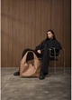 Жіноча сумка Sambag HOBO L кавова з екокожі велика містка hobo-сумка 51924 - зображення 6