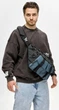 Сумка для ноутбука Sambag Urban Laptop Pro черно-синяя 46x26 см полиэстер до 17 дюймов Sambag 55183 - изображение 10