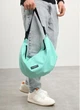 Мужская сумка Sambag HOBO Bag-glove мятная через плечо вместительная с утепленными карманами 62284 - изображение 6