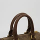 Жіноча сумка коричнева Coach Micro Rowan Satchel Crossbody Bag with Cherry Charm. сумка коач з фірмовим візерунком C - зображення 5