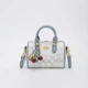 Жіноча сумка біла Coach Micro Rowan Satchel Crossbody Bag with Cherry Charm. сумка коач з фірмовим візерунком C - зображення 2