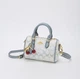 Жіноча сумка біла Coach Micro Rowan Satchel Crossbody Bag with Cherry Charm. сумка коач з фірмовим візерунком C - зображення 3
