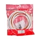 Шланг для газу ZERIX ZHG-01-FF1/2"-500 ПВХ білий 1/2"ГГ 500 см (ZX6165) - зображення 3