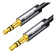 Кабель мультимедийный 3.5mm M to 3.5mm M 0.5m AV119 black Ugreen (10732) - изображение 1