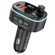 АЗП з Bluetooth FM-трансмітером HOCO E62 Fast PD20W+QC3.0 car BT FM transmitter Black (KST-6931474756299) - изображение 1