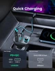 АЗП з Bluetooth FM-трансмітером UGREEN CD229 FM&Bluetooth Transmitter&Car Charger + TF Slot Black (KST-UGR-80910) - зображення 3