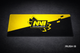 Игровой коврик для мыши NaVi Natus Vincere CS2 | 900×400 мм | Черно-желтый - изображение 2