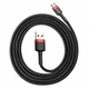 Кабель Baseus Cafule Micro USB 2m (CAMKLF-C91) Red/Black [69672] - зображення 1