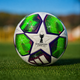 Футбольний мʼяч Адідас Champions League Ліга Чемпіонів Зелений Код: 141-5 - зображення 5