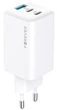 Ładowarka sieciowa Forever GaN PD QC TC-08-65ACC 2x USB-C 1x USB 65W White (5900495621818) - obraz 2